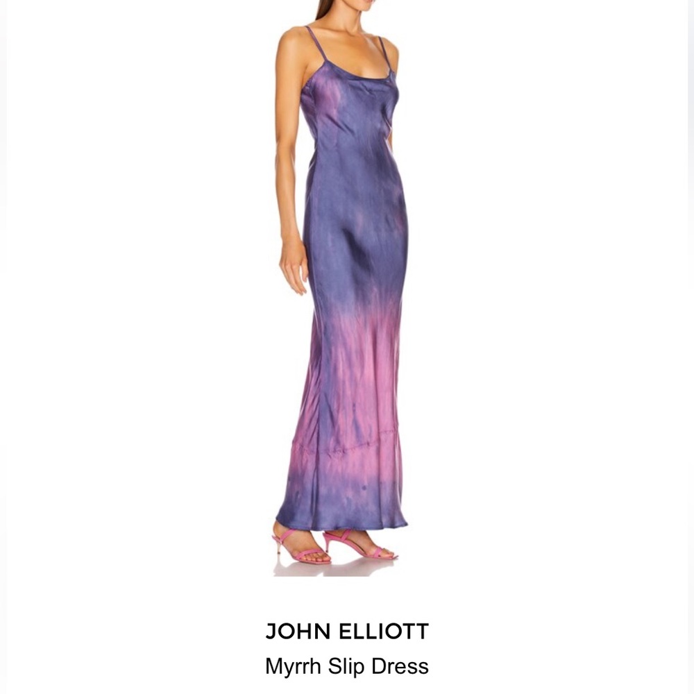 John Elliot ombré silk fabric (has slight stretch)